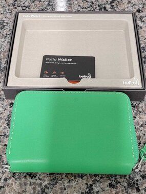 Bellroy Folio Wallet (Neon Green)